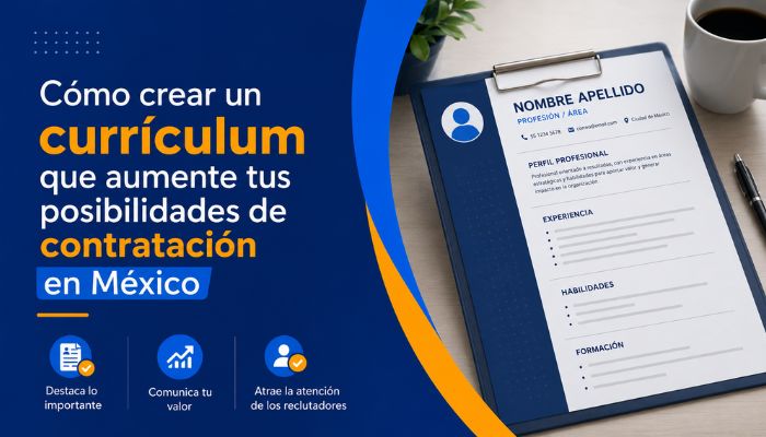 Cómo crear un currículum que aumente tus posibilidades de contratación en México